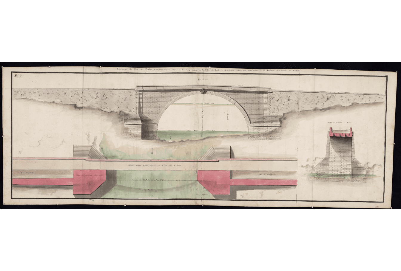 Pont sur le lez - aussi appelé pont de prades